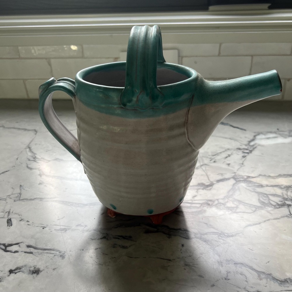 Vintage J. Palmer Pottery‎ Watering Can